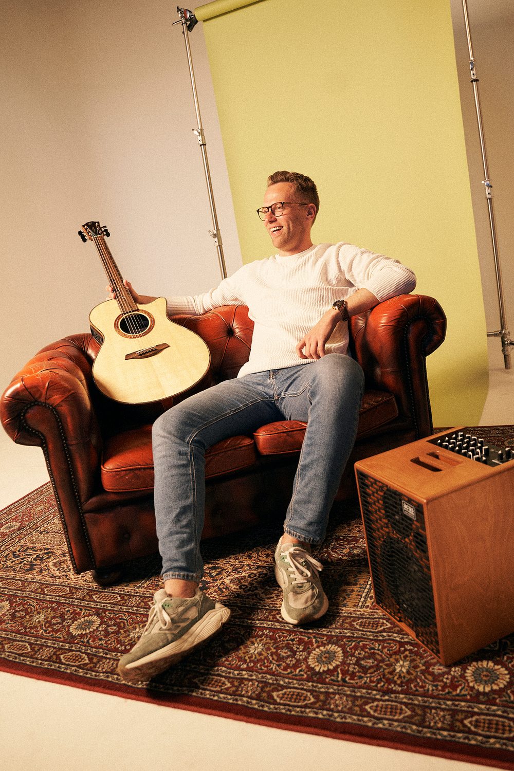 Rutger Damink, gitarist van Crossroads